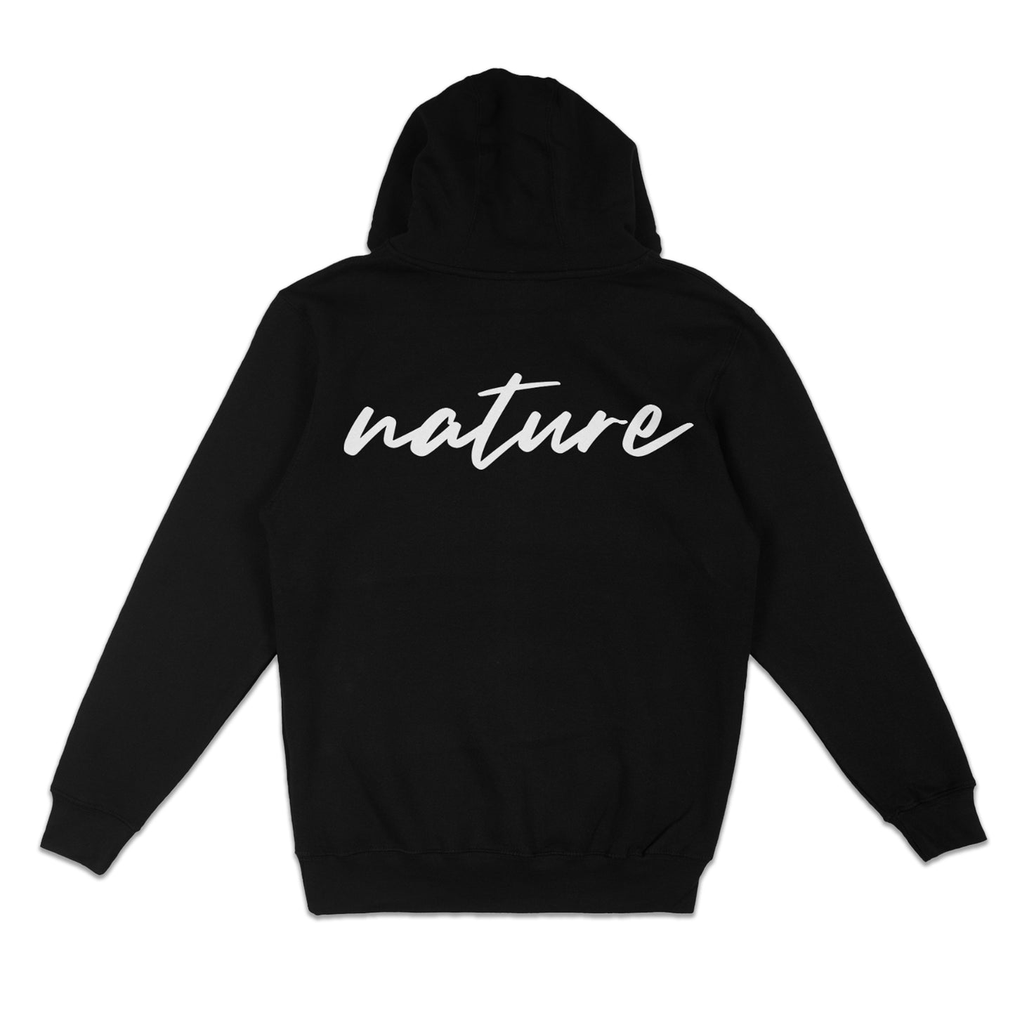 script hoodie black