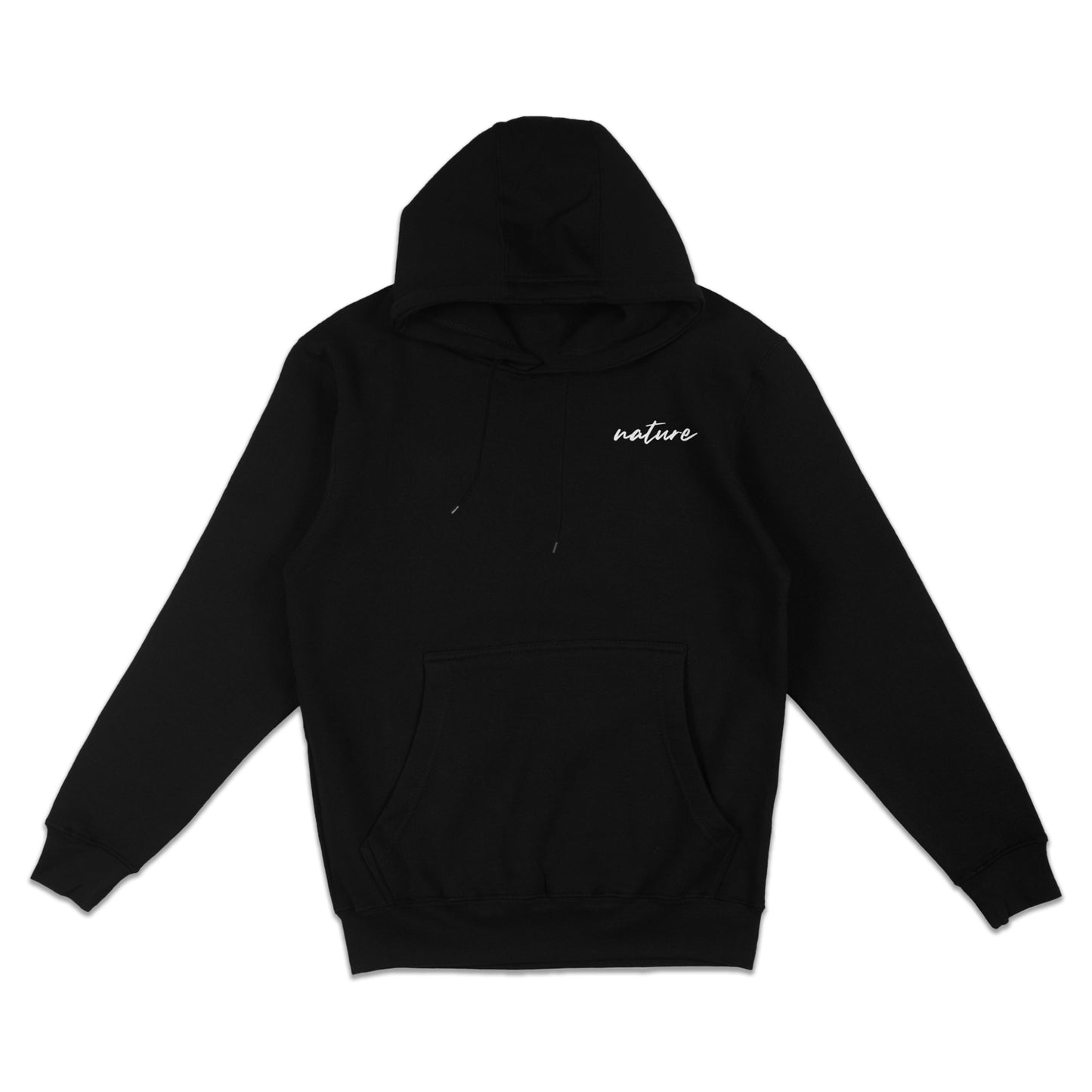script hoodie black