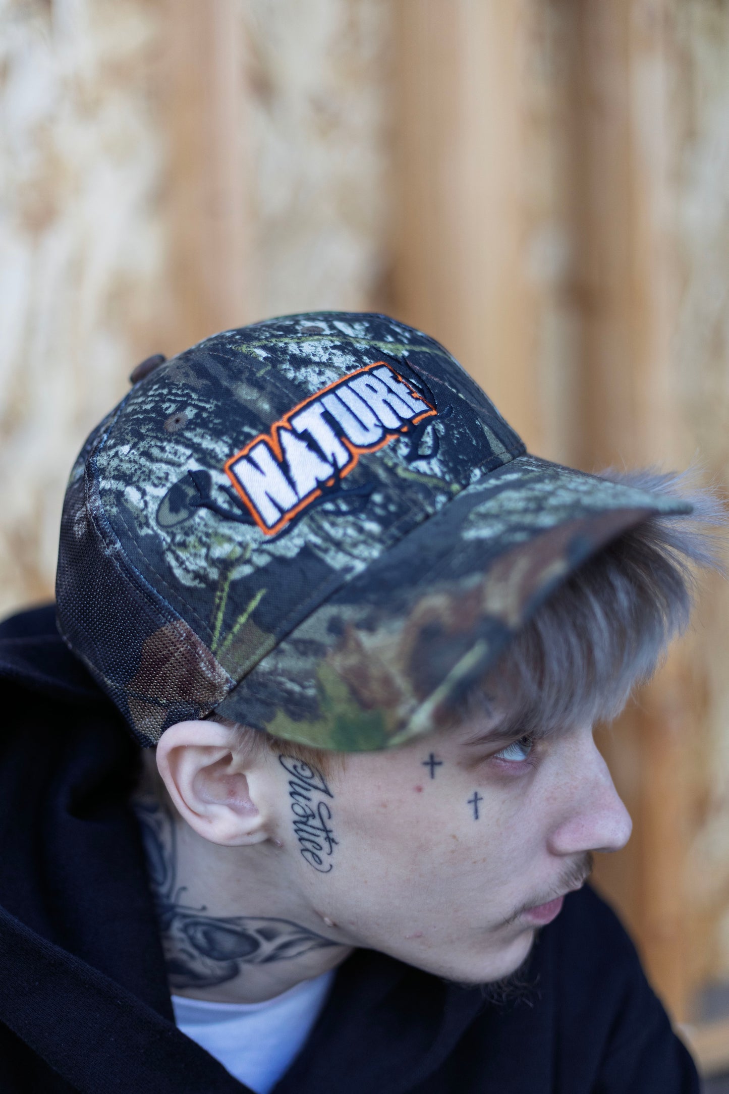 mesh cap camo