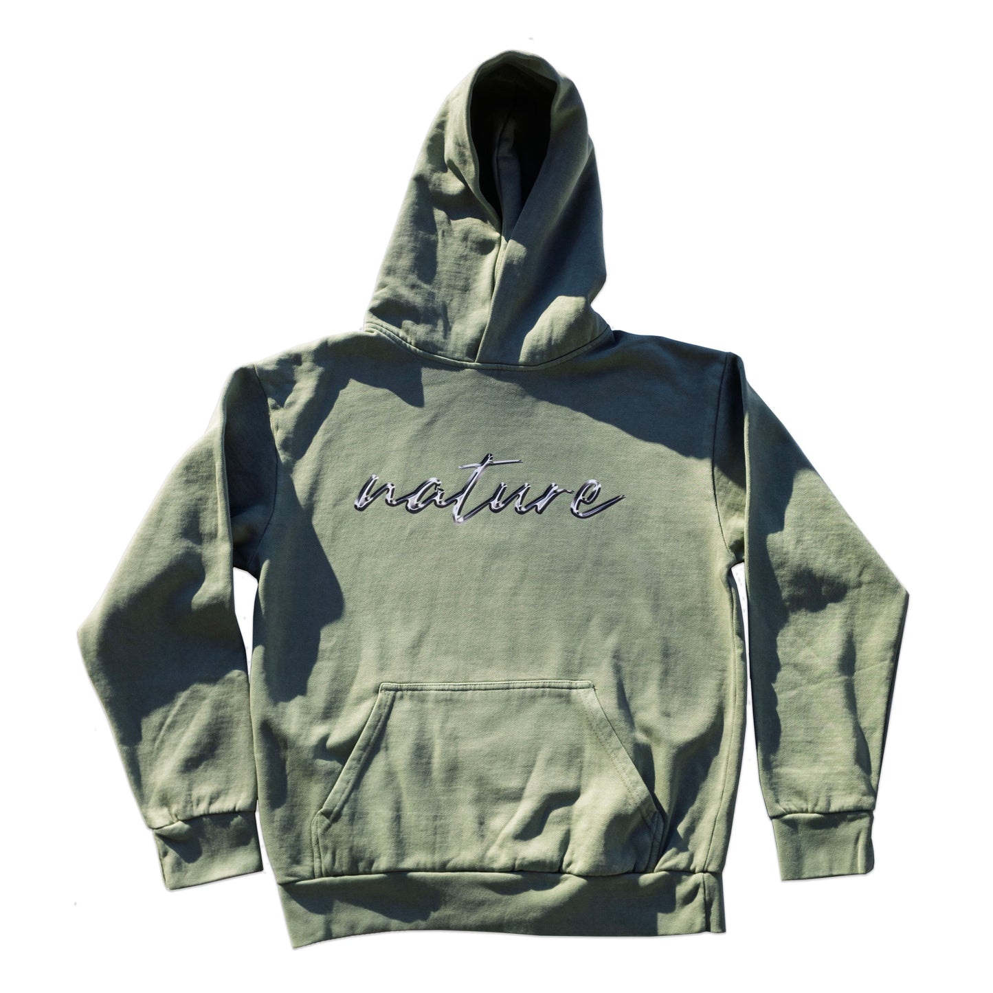 chrome hoodie green